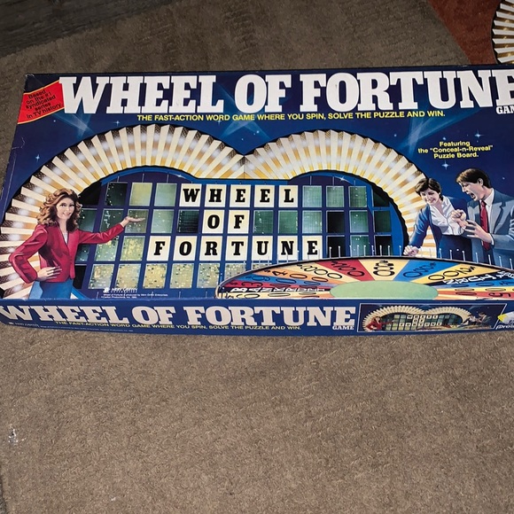 Games Vintage Wheel Of Fortune Poshmark